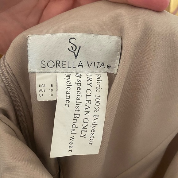 Sorella Vita Bridesmaid Dress in Vintage Rose. Worn once. Size US 8. - Picture 3 of 3